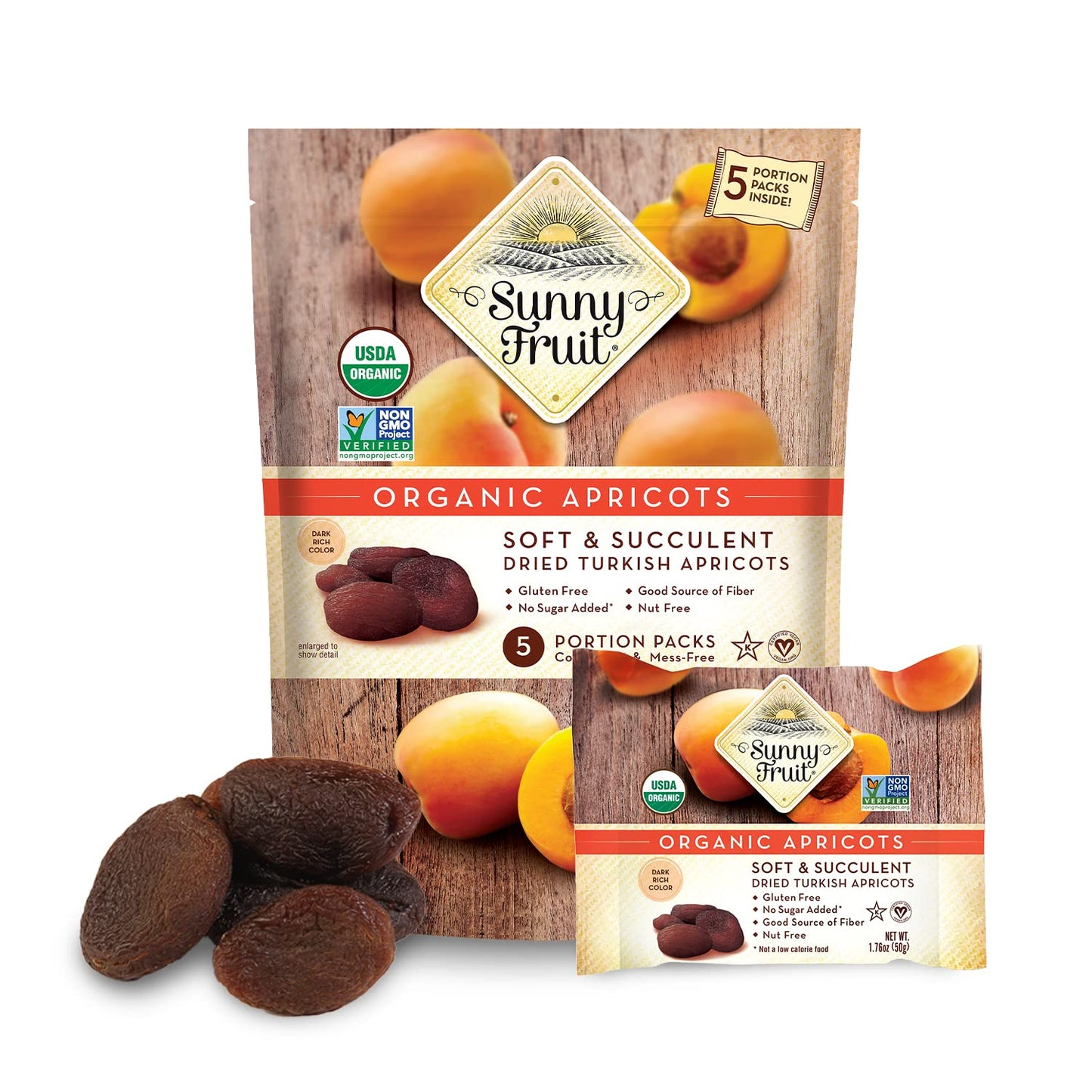 Sunny Fruit Organic Apricots 8.8oz