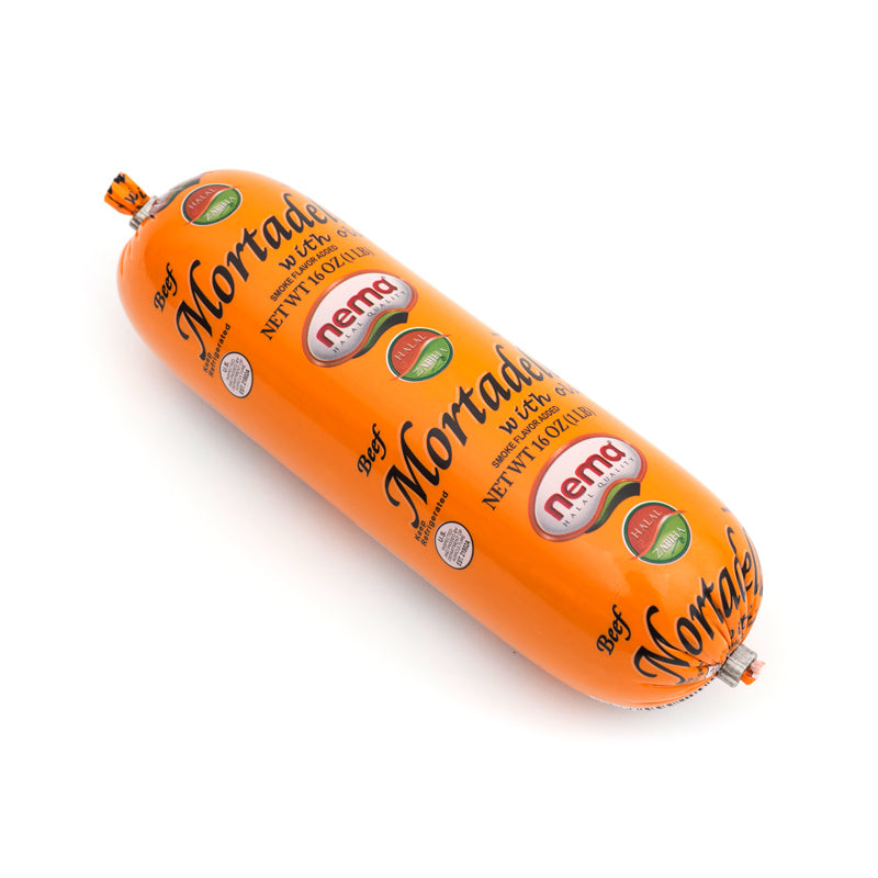 Nema Beef Mortadella with Olives 1lb