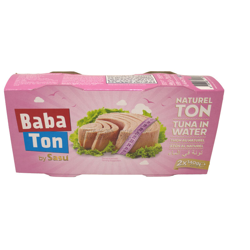 Babaton Tuna in Water Combo 140gr