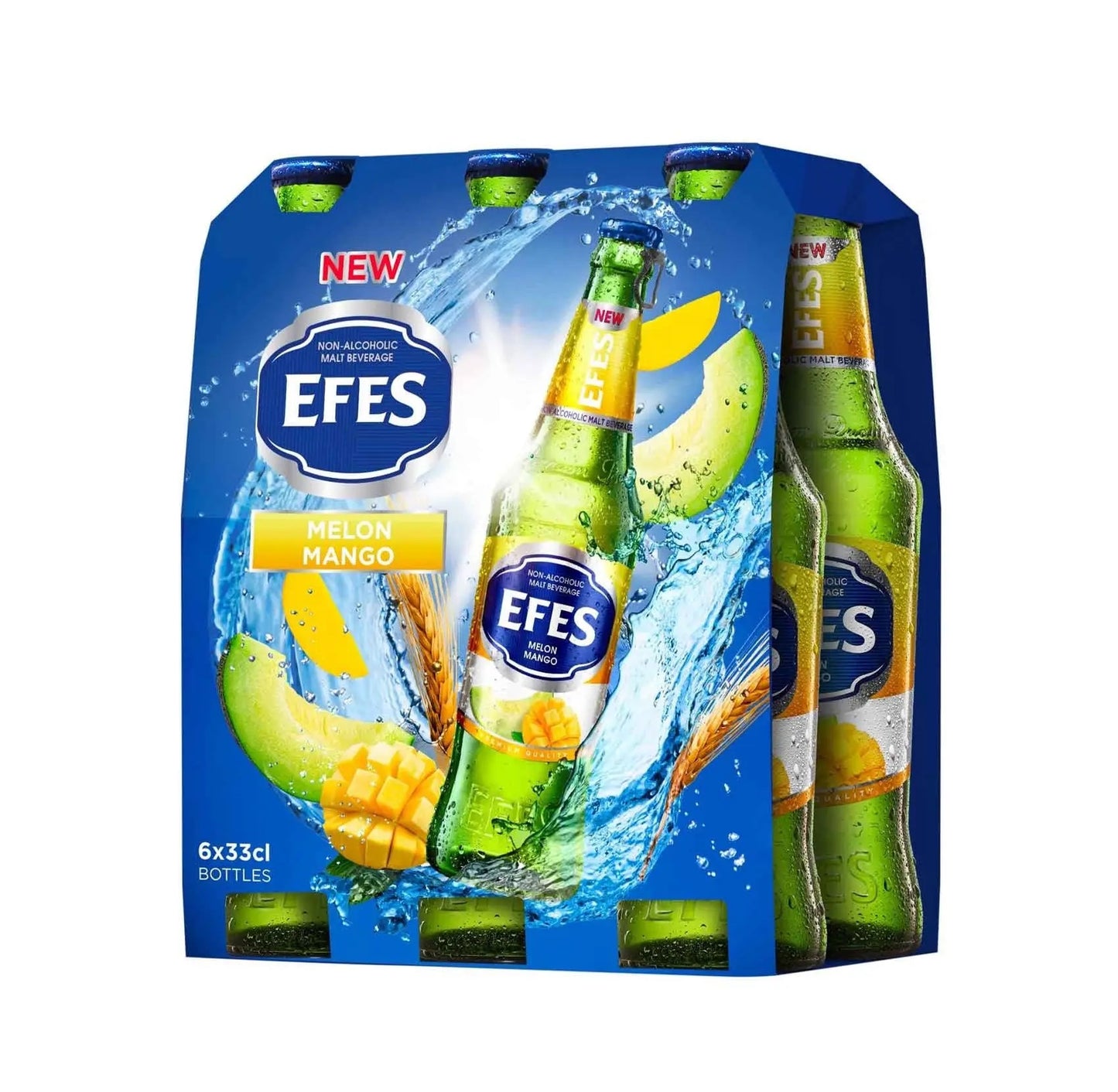 Efes Non Alcoholic Melon Mango 6X33cl