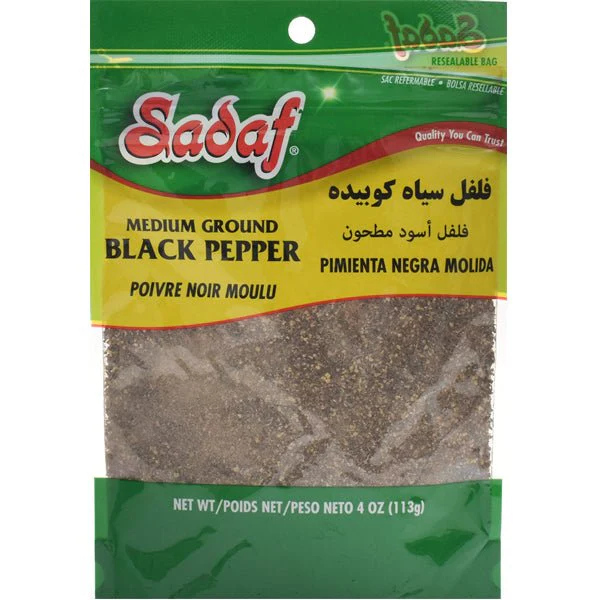 Sadaf Black Pepper M Ground 4oz