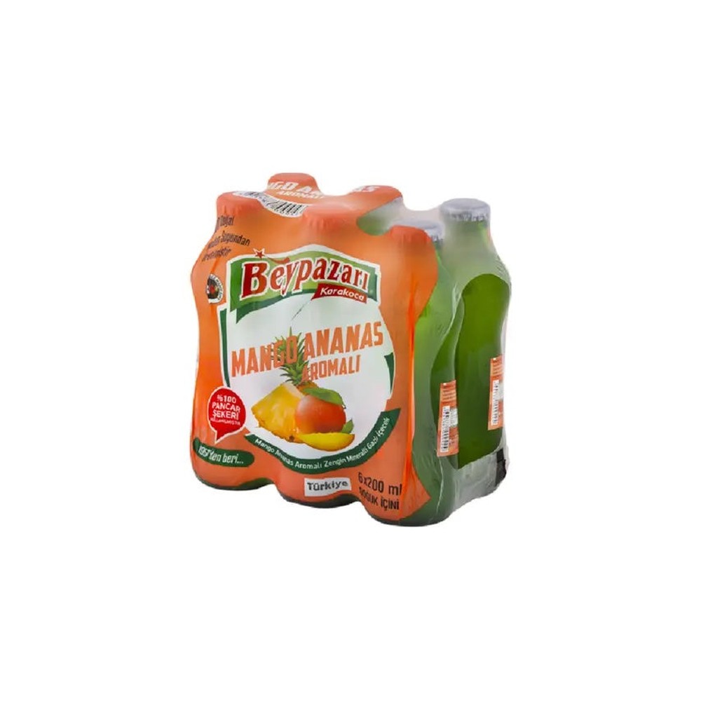 Beypazari Mango Pineapple 6x200ml