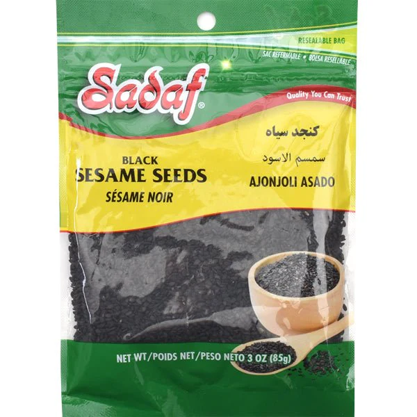 Sadaf Sesame Seed Black 3oz