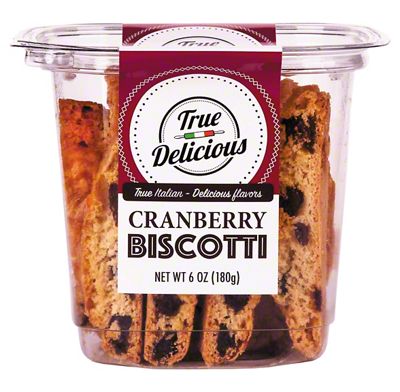 True Delic Cranberry Biscotti 6oz