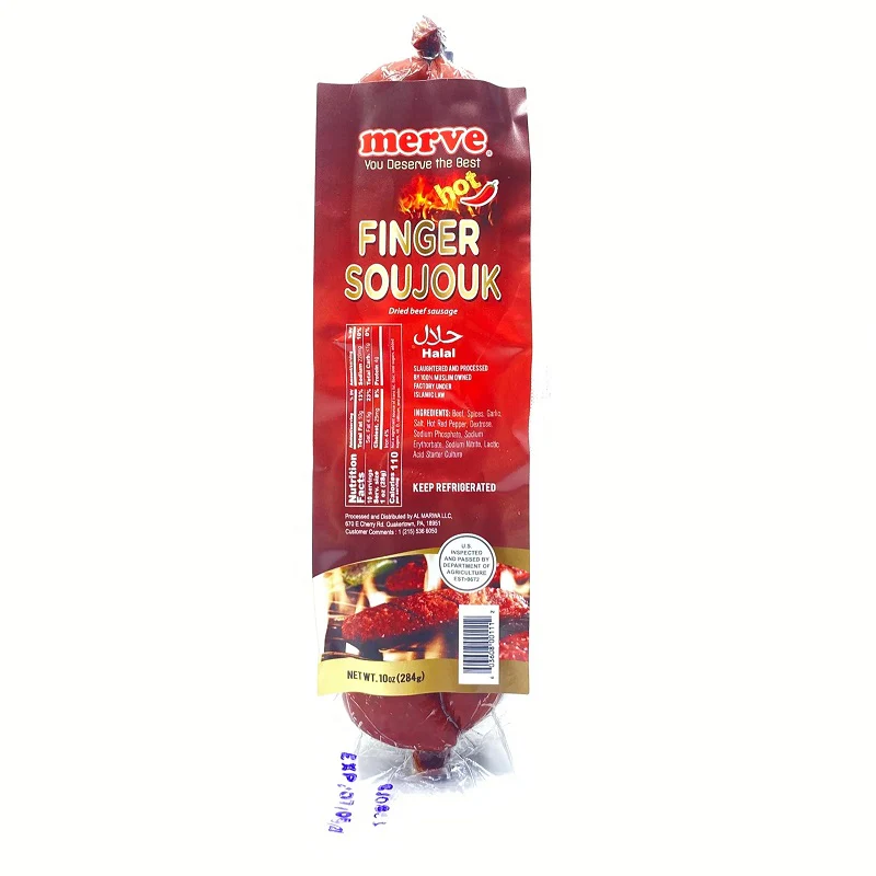 Merve Beef Finger Soujouk Hot 283g