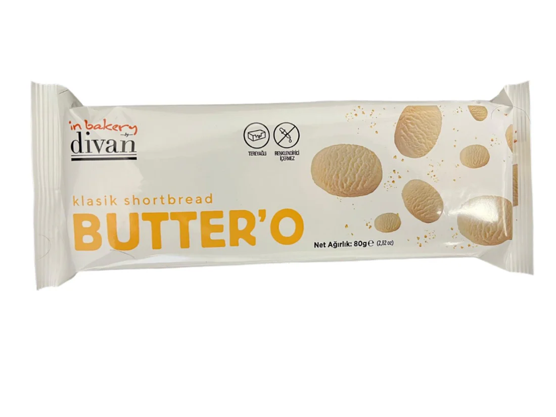 Divan Cookies Butter'o Shortbread 80g