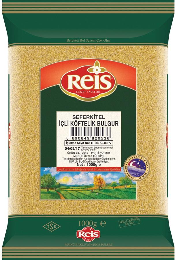 Reis Icli Koftelik Bulgur  1kg
