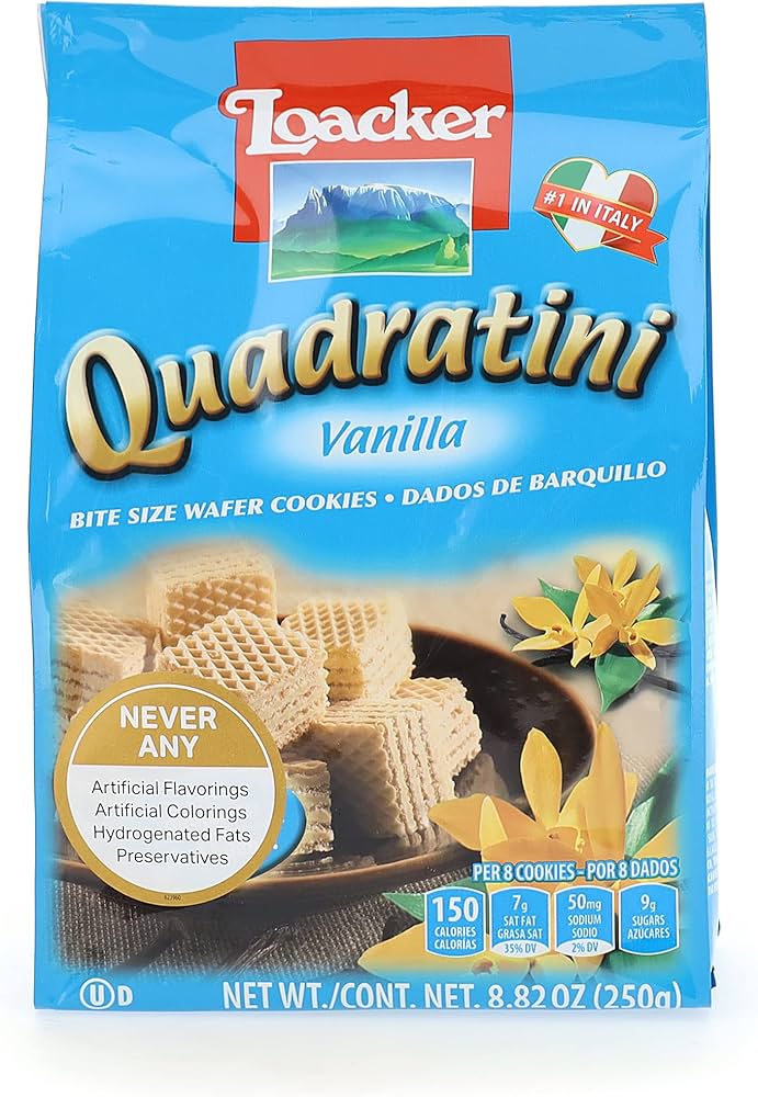 Loacker Wafer Vanilla 250gr