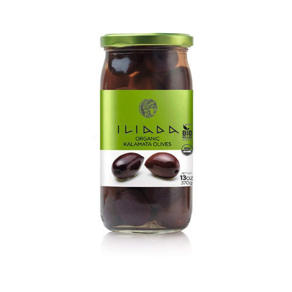 Iliada Organic Kalamata Olives Pitted 370gr