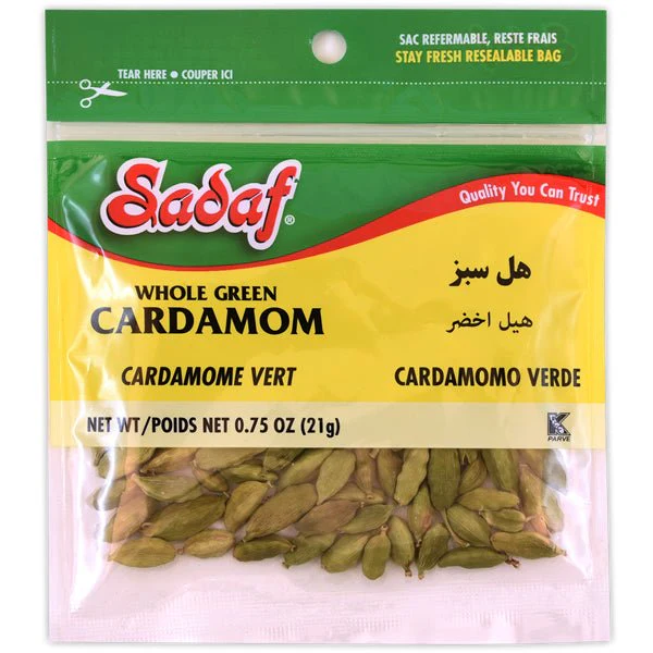 Sadaf Cardamom Green 0.75oz