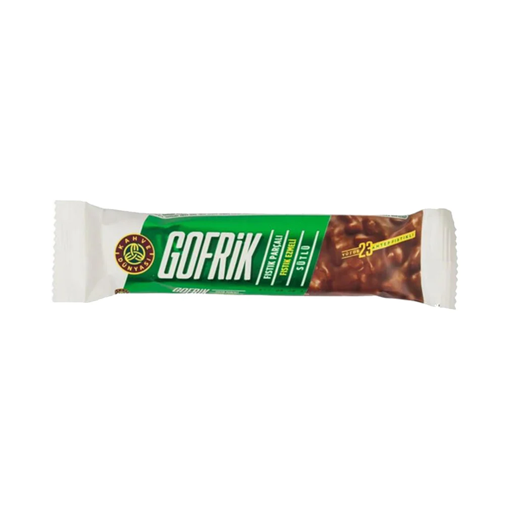 Kahve Dunyasi Gofrik Milk Choco with Pistac 33gr