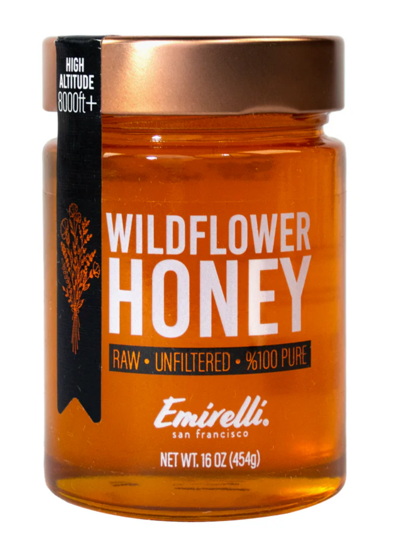 Emirelli Wildflower Honey %100 Pure 454gr