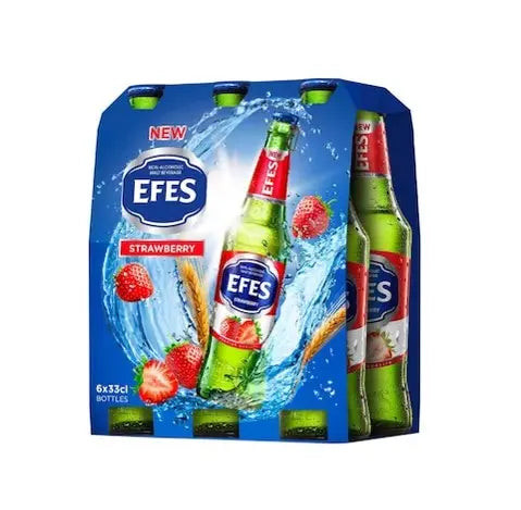 Efes Non Alcoholic Strawberry 6X33cl
