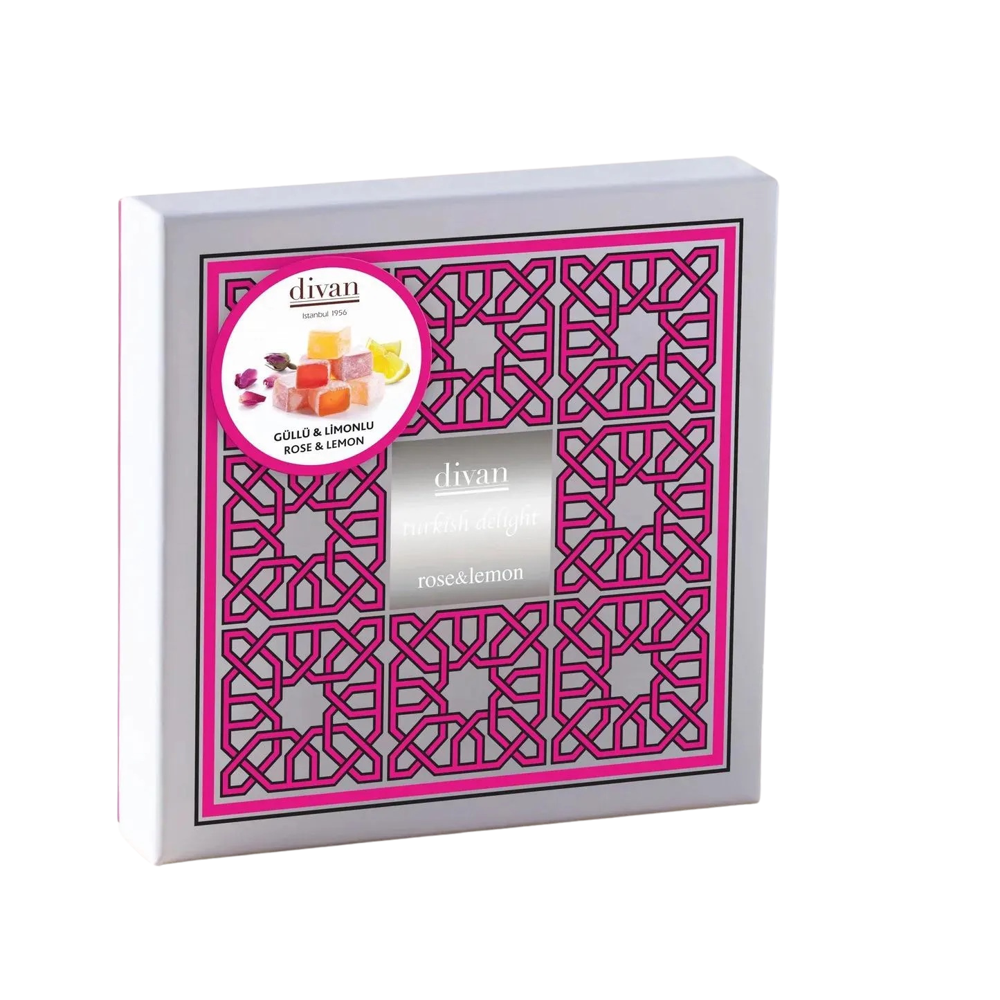 Divan Turkish Delight Rose & Lemon 250gr