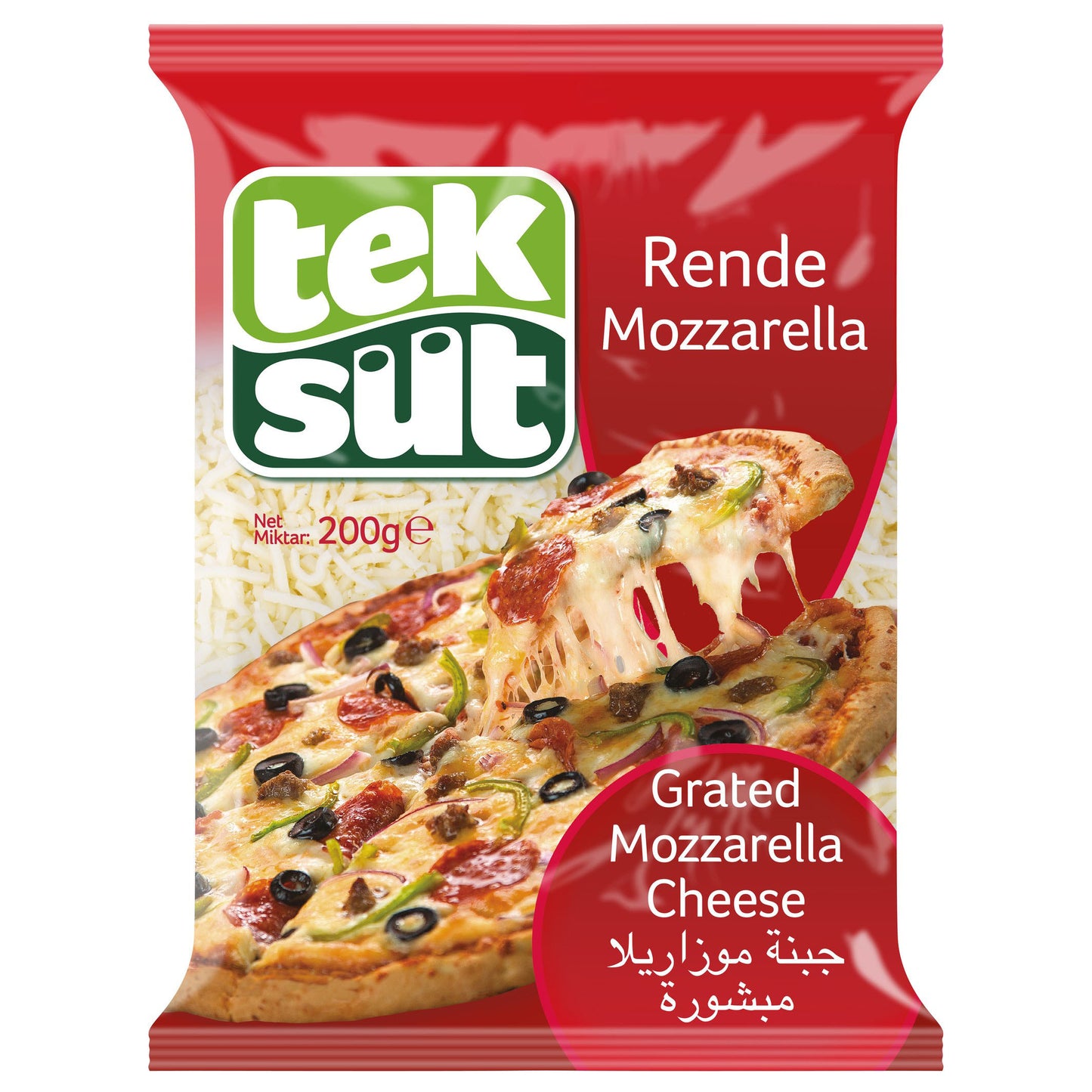 Teksut Grated Mozarella 200G