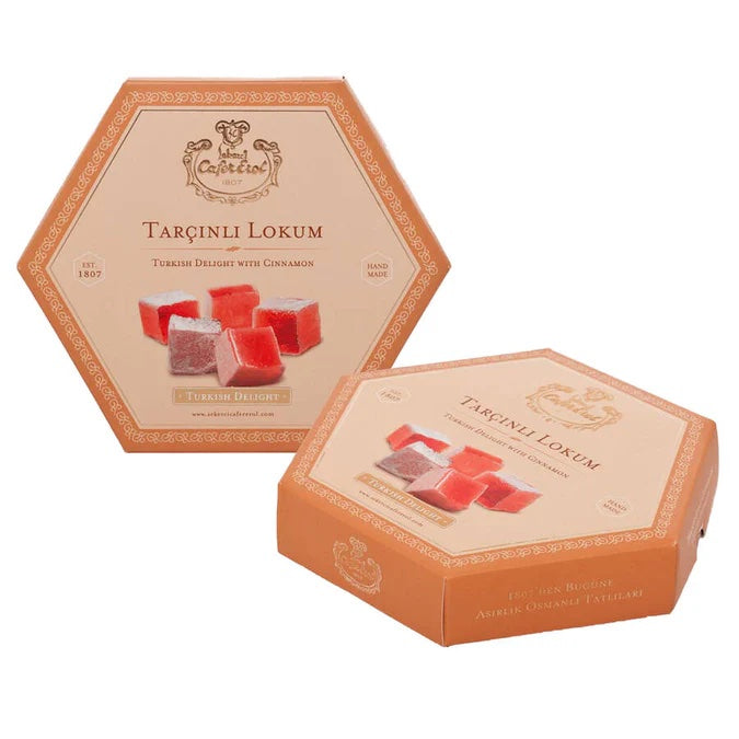 Sekerci Cafer Cinnamon Turkish Delight 350gr