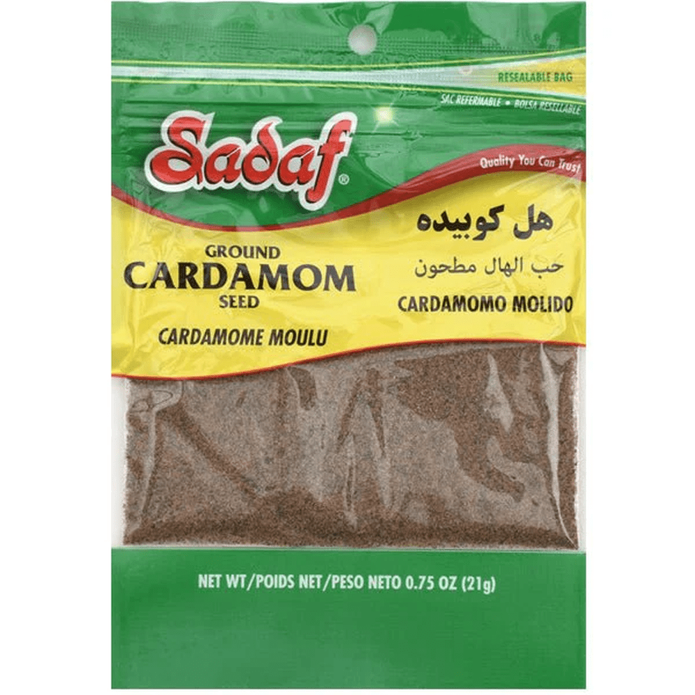 Sadaf Cardamom Ground 0.75oz