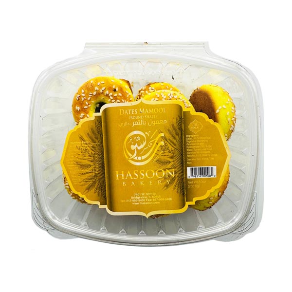Hassoon Dates Mamool Round 10oz