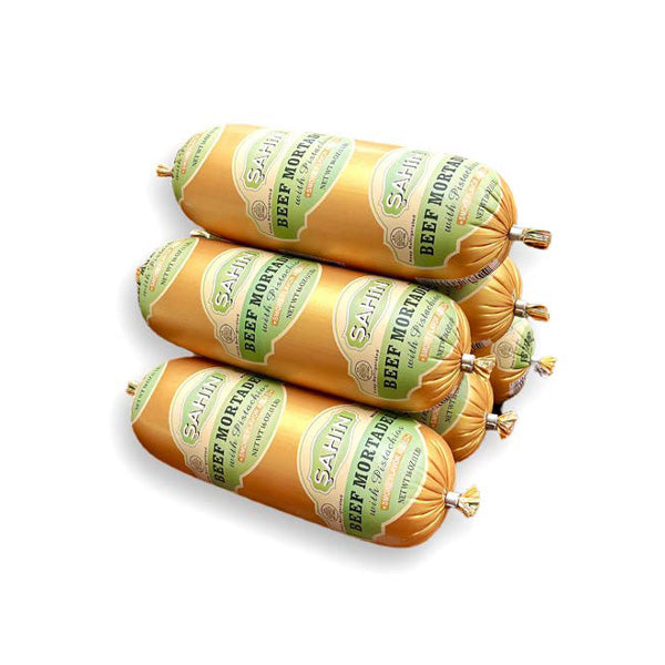 Sahin Beef Mortadella w Pistachios 1lb