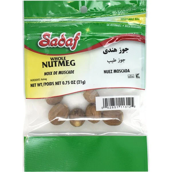 Sadaf Nutmeg Whole 0.75oz