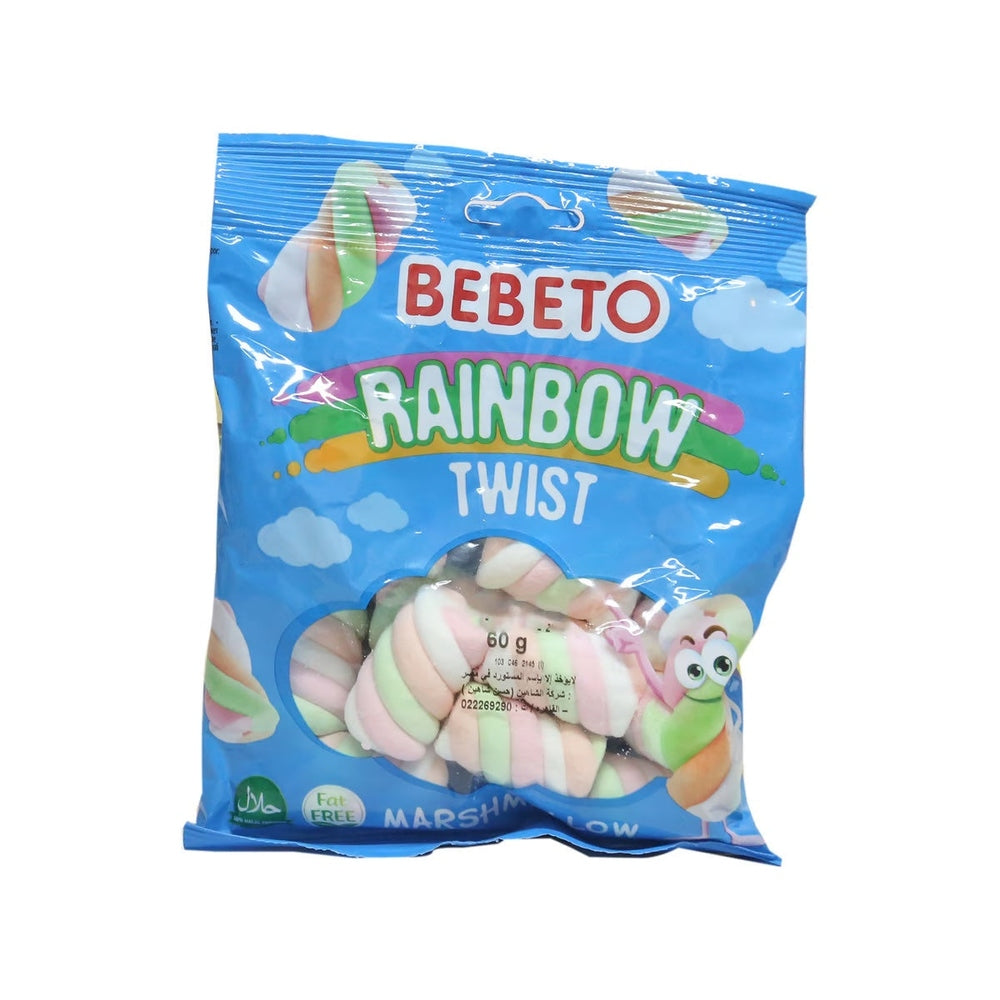 Bebeto Rainbow Twist Mallow 9.7oz