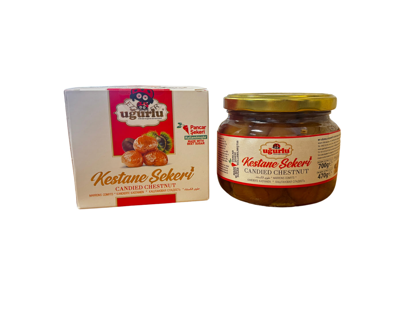 Ugurlu Candied Chestnut 700gr