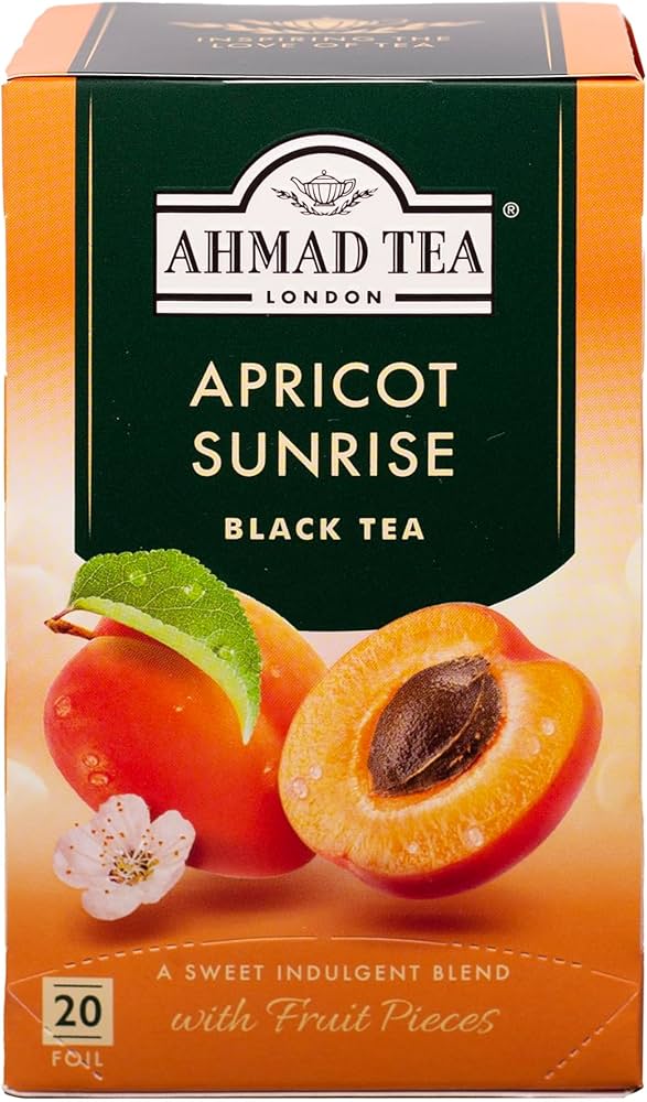 Ahmad Tea Apricot Sunrise Black 20ct