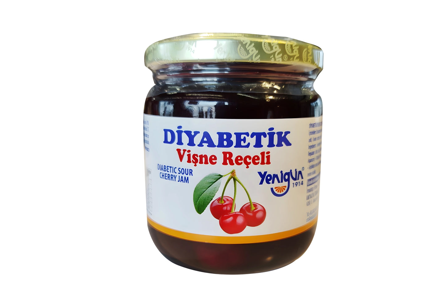 Yenigun Diabetic Sour Cherry Jam 230gr