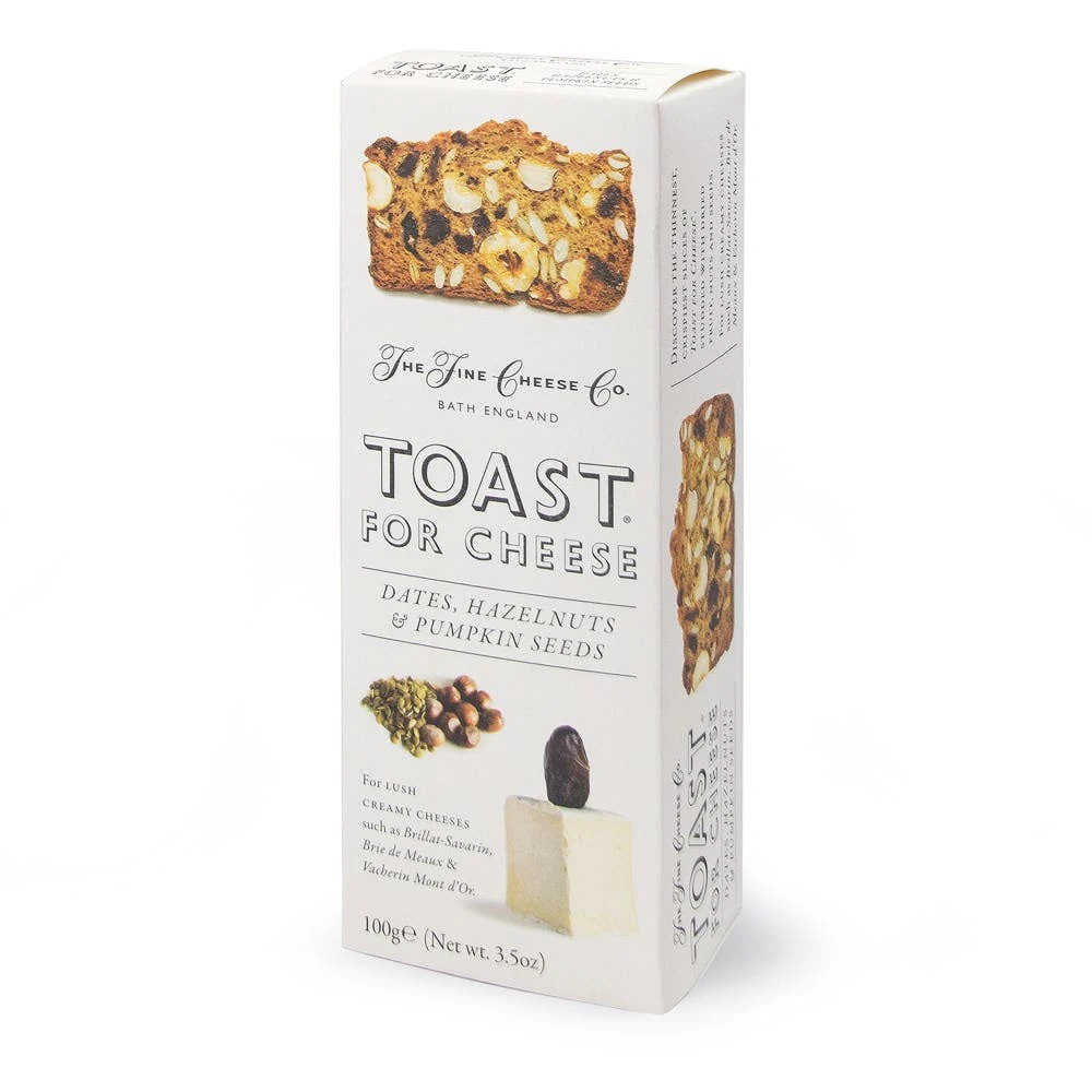 Fine Cheese Dates Hazelnut & Pumkin Seed Toast 3.5oz