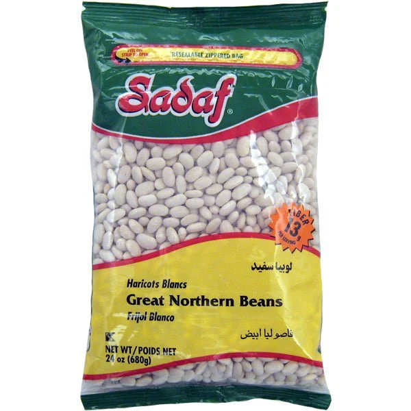 Sadaf Great Northern Beans 24oz