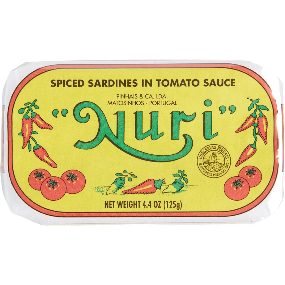 Nuri Spiced Sardines in Tomato Sauce 125gr