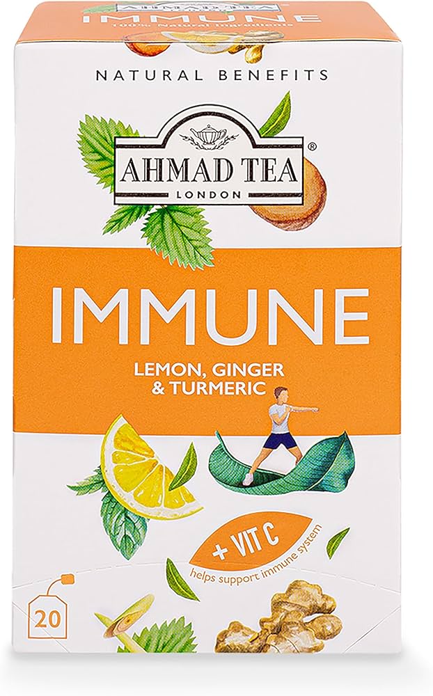 Ahmad Tea Natural Benefits Immune 20ct