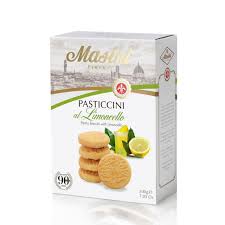 Masini Butter Cookies w/ Limoncello & Candied Lemon 200gr