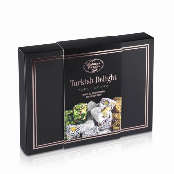 Malatya Pazari Mixed Pasha Turkish Delights 400g