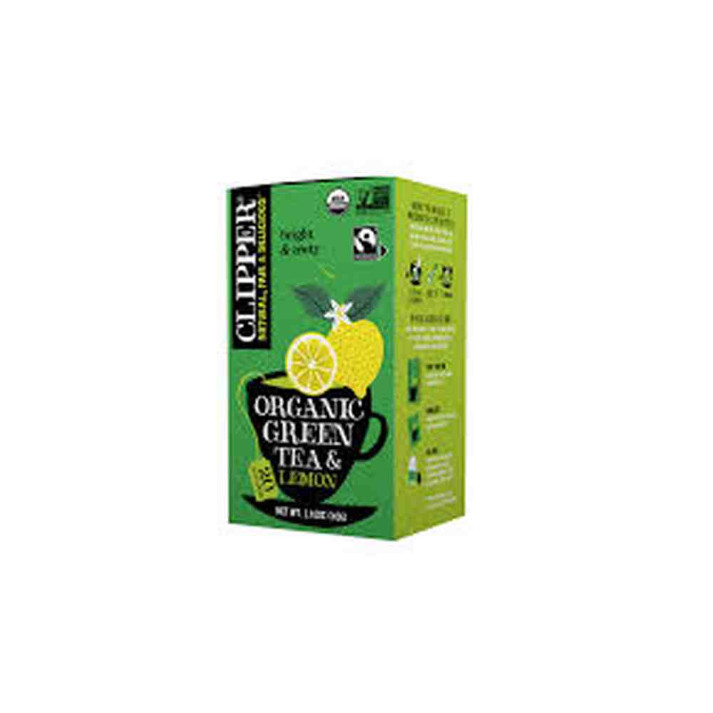 Clipper Organic Green Lemon Tea 20ct
