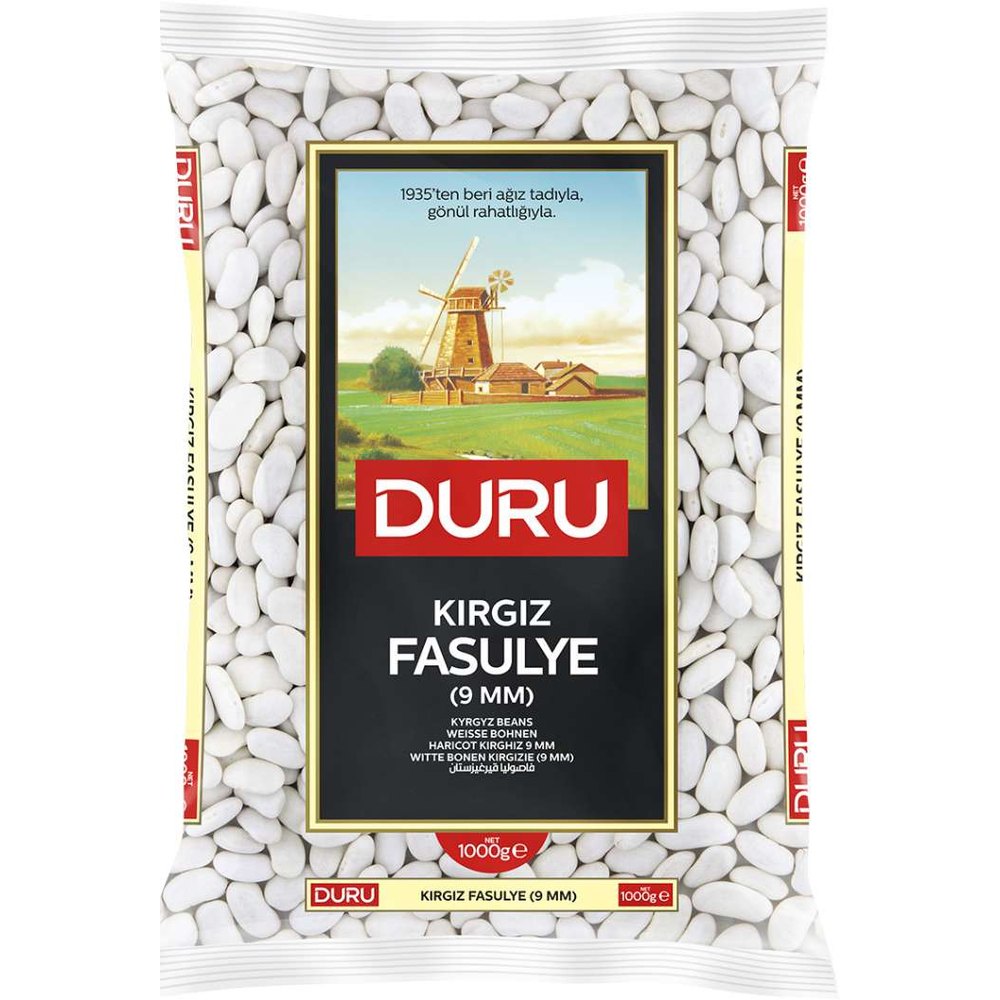 Duru White Beans Kirgiz (9mm) 1kg