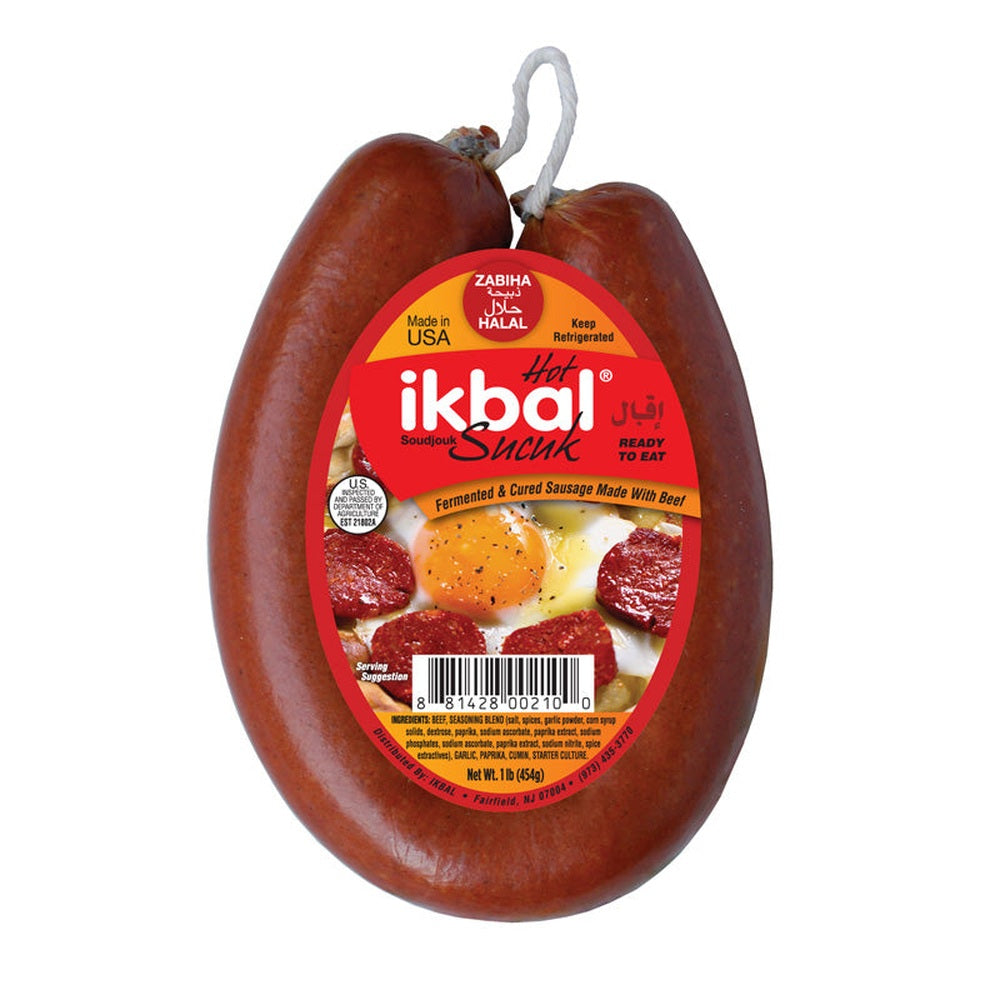 Ikbal Ring Beef Sujuk Hot 1lb