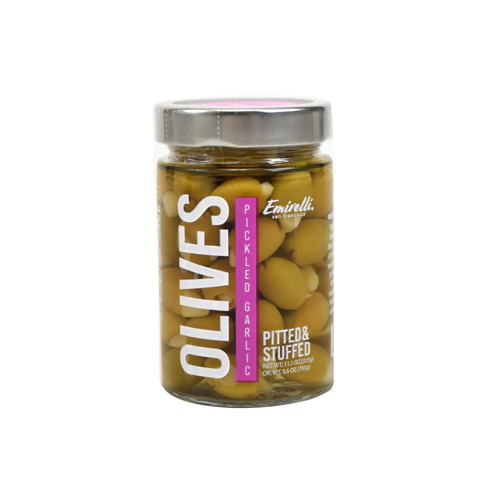 Emirelli Pickled Garlic Olives 315gr
