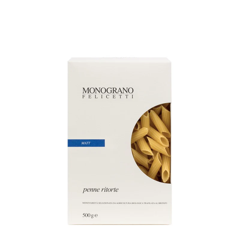 Monograno Organic Matt Penne Ritorte 500gr