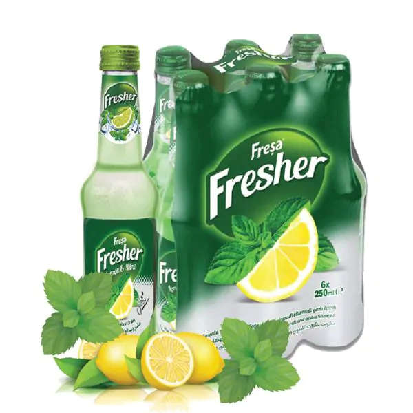 Fresher Lemon&Mint 6x250ml