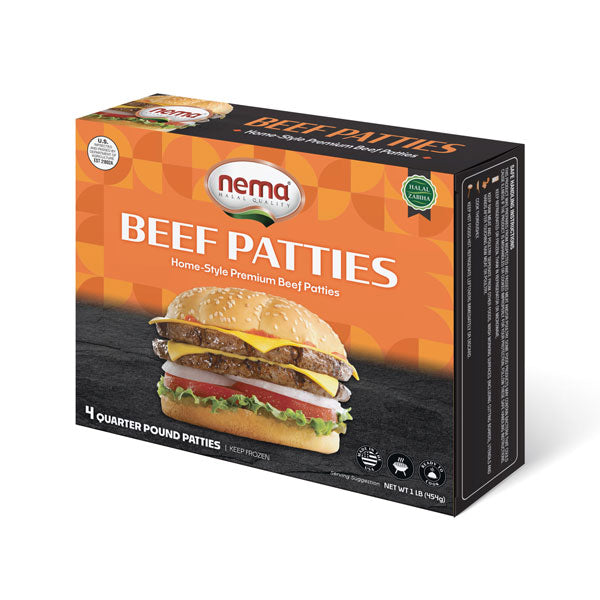 Nema Beef Patties - Dana Burger 1 Lb