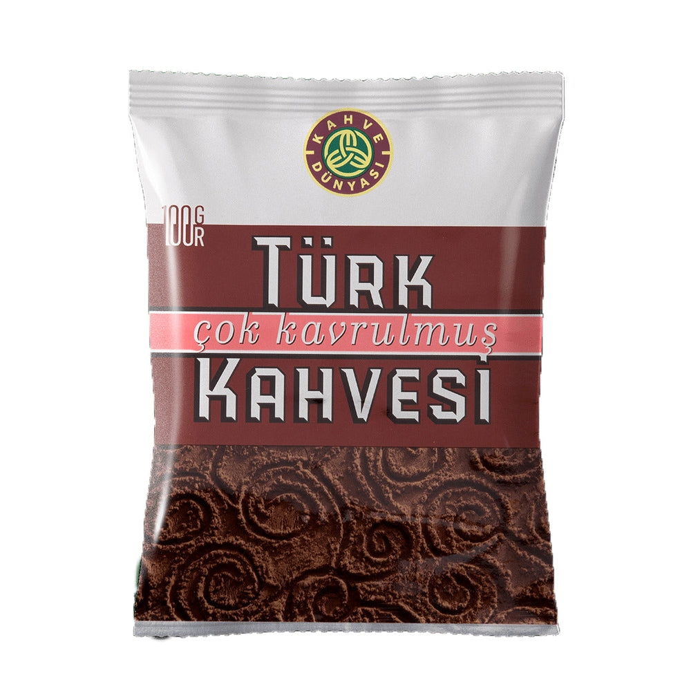 Kahve Dunyasi Cok Kavrulmus Turkish Coffee 100gr