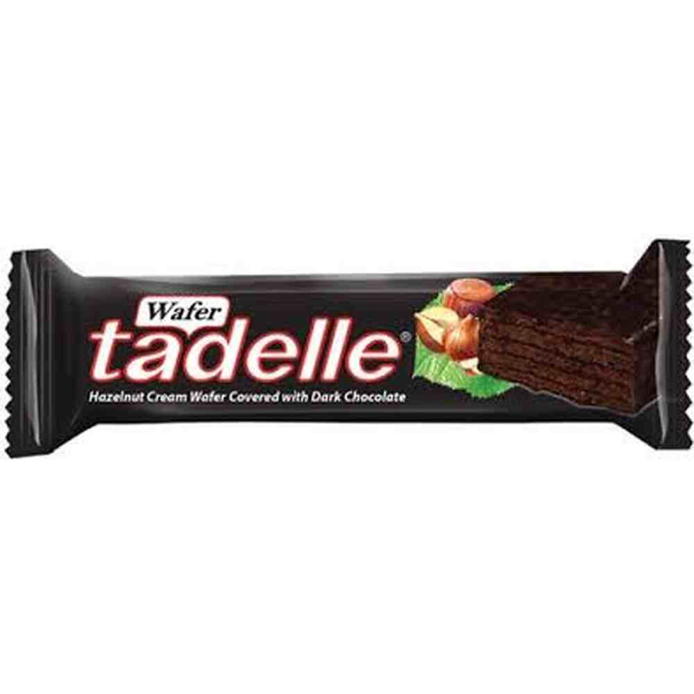 Tadelle Hzlnt Cream Wafer Dark Choc 35g