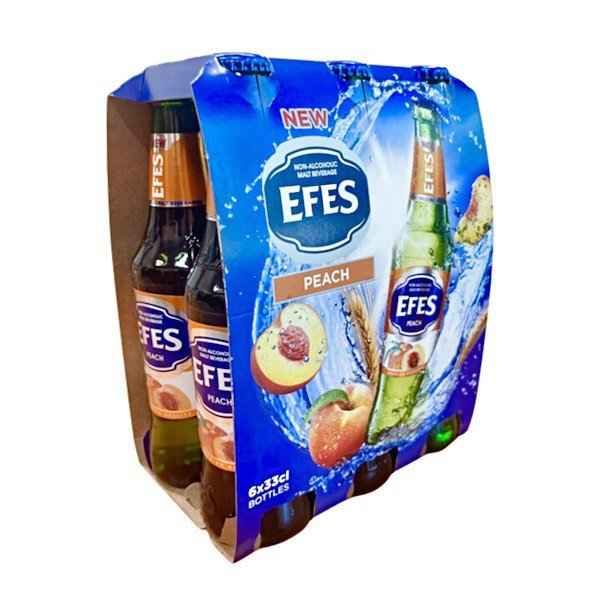 Efes Non Alcoholic Peach 6X33cl