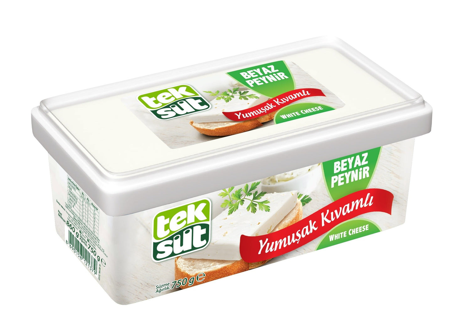 Teksut Feta Cheese Full Fat 750Gr