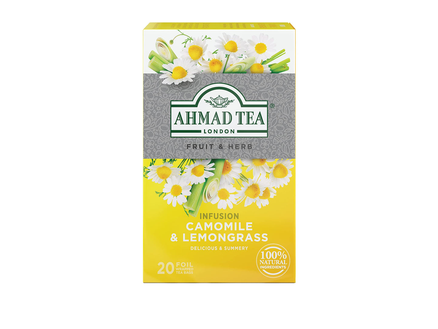 Ahmad Tea Chamomile & Lemongrass 20ct