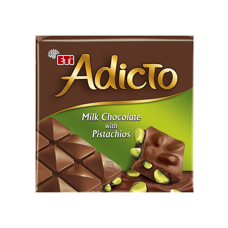Eti AdicTo Chocolate W/Pistachios