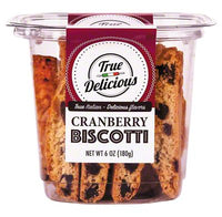 True Delic Cranberry Biscotti 6oz
