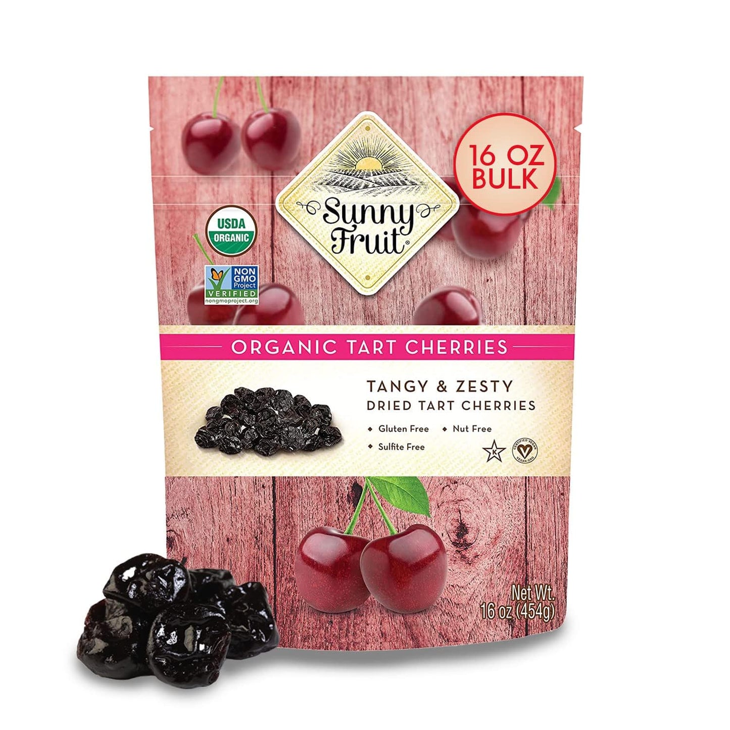 Sunny Fruit Organic Tart Cherries 8.8oz