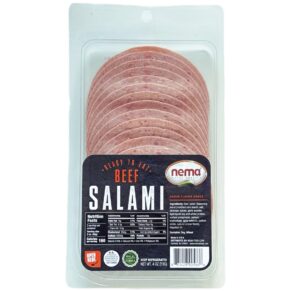 Nema Sliced Beef Salami 4oz